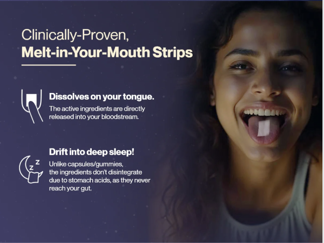 Melt-in-Your-Mouth Strips demonstration
