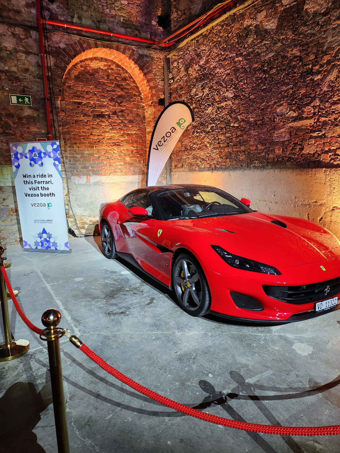 Ferrari sponsorship activation
