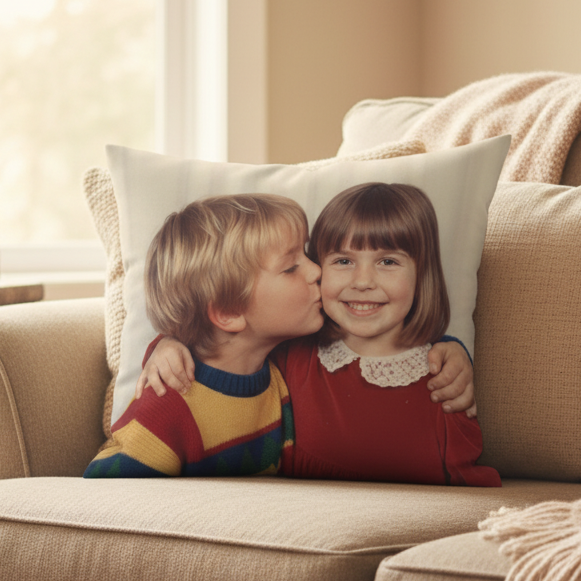 Kiss on cheek pose example