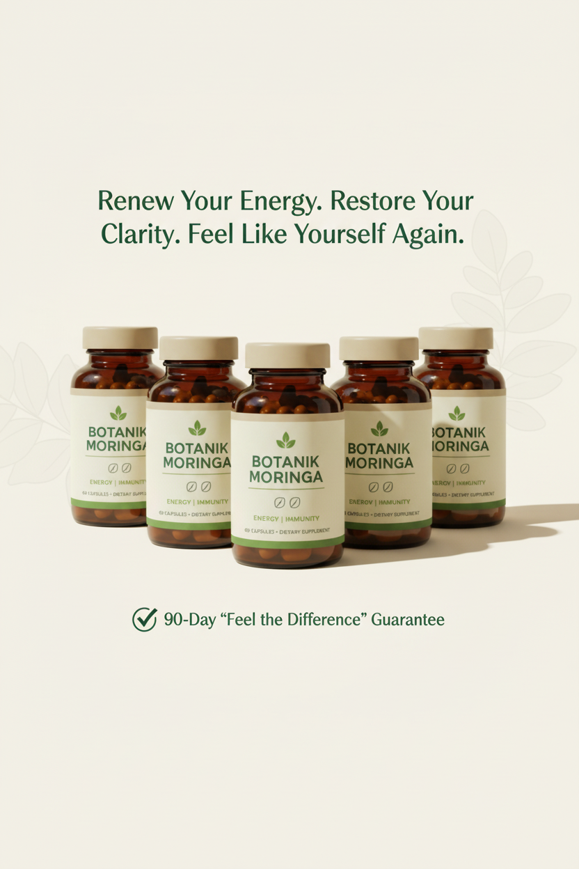 Botanik Moringa Bottles
