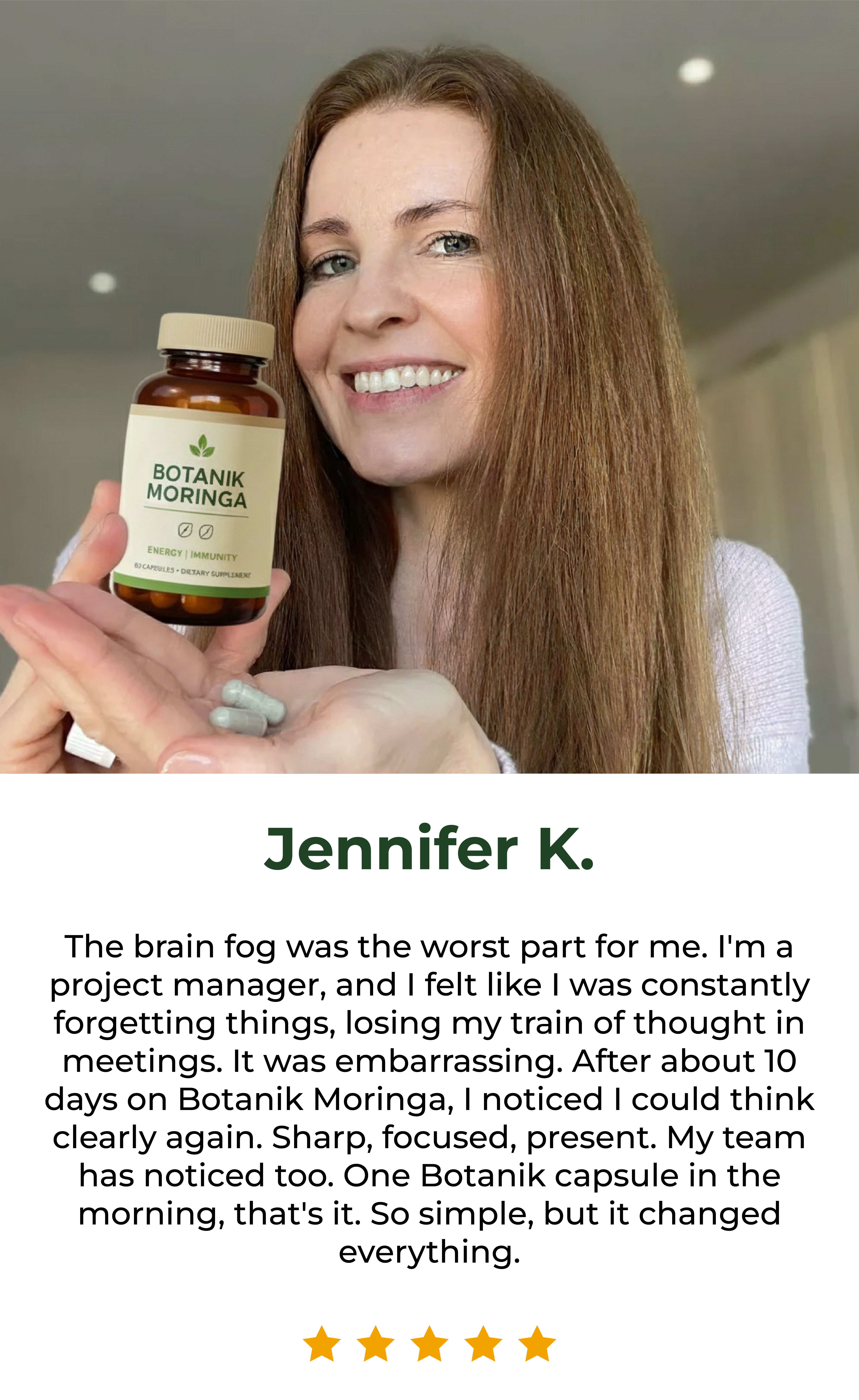Jennifer K. testimonial