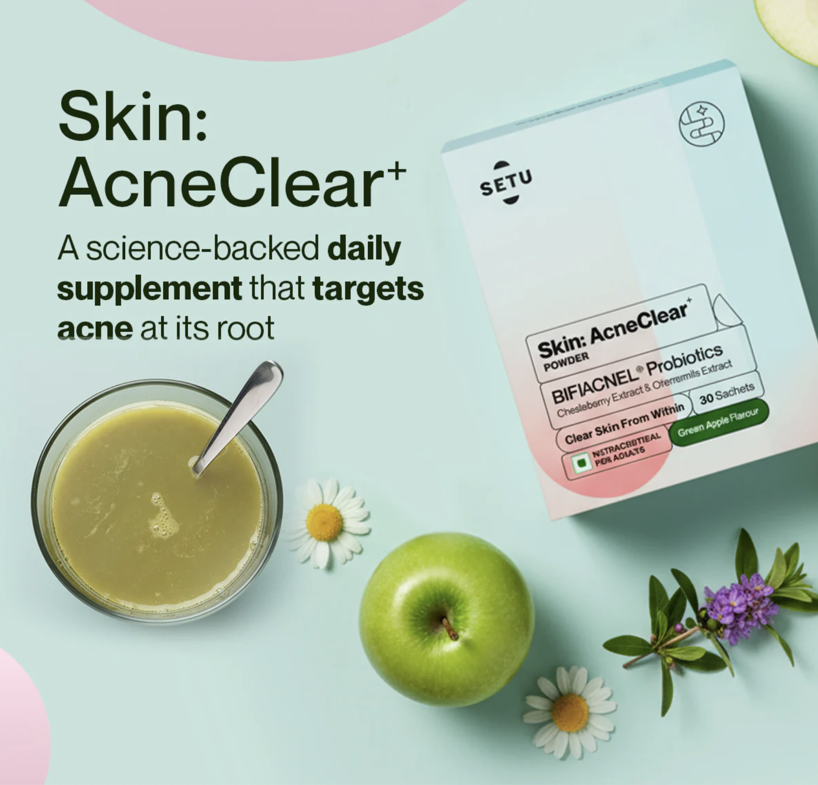 Skin: AcneClear Product Display